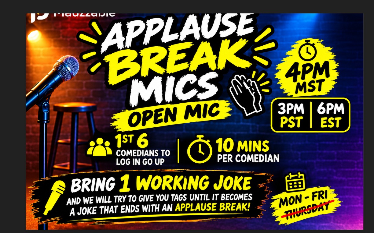 Applause Break Mic 