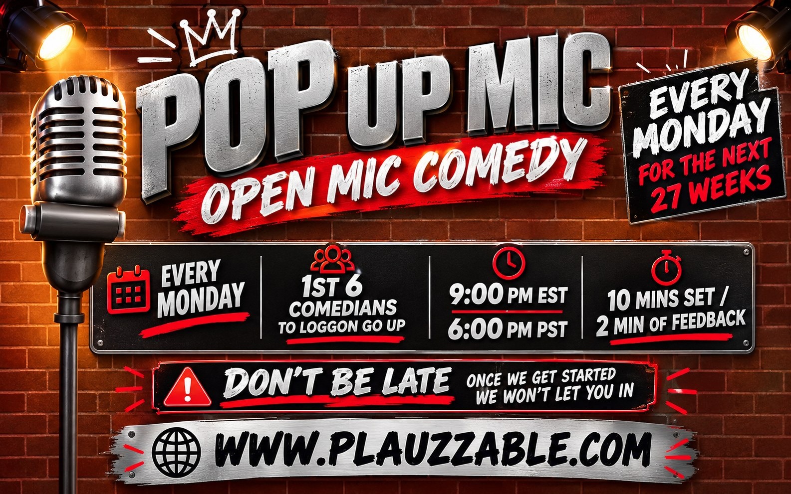 POP UP MIC 