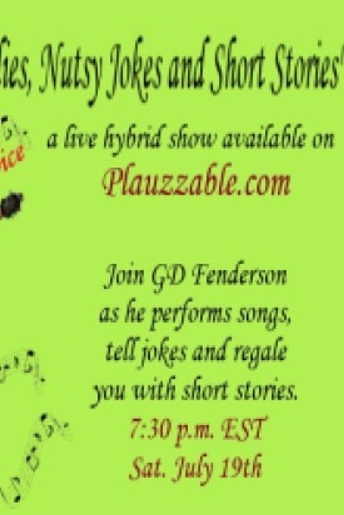 Comedy Bunker Test Run